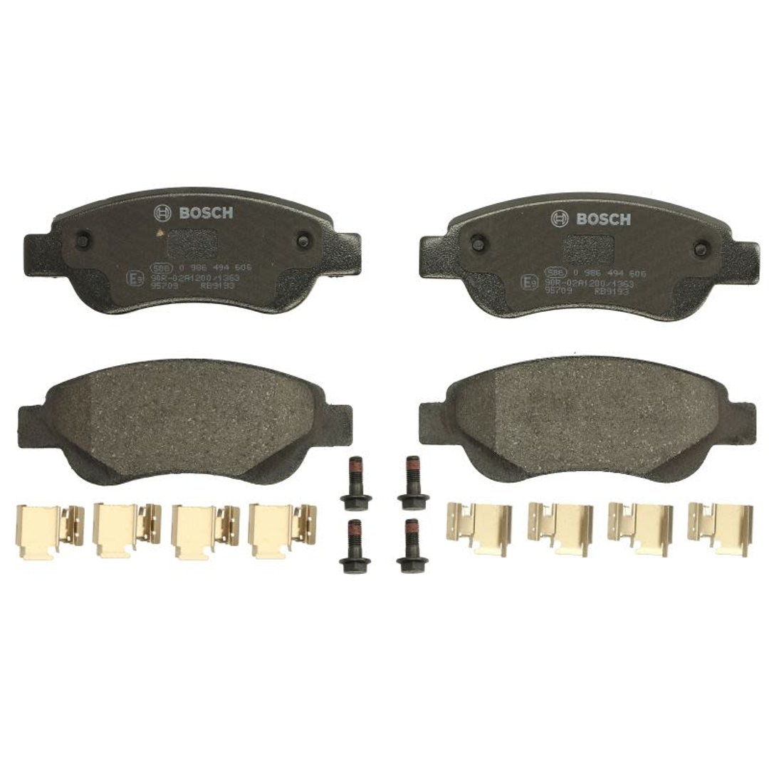 Bosch Zestaw klocków hamulcowych, hamulce tarczowe 0 986 494 606