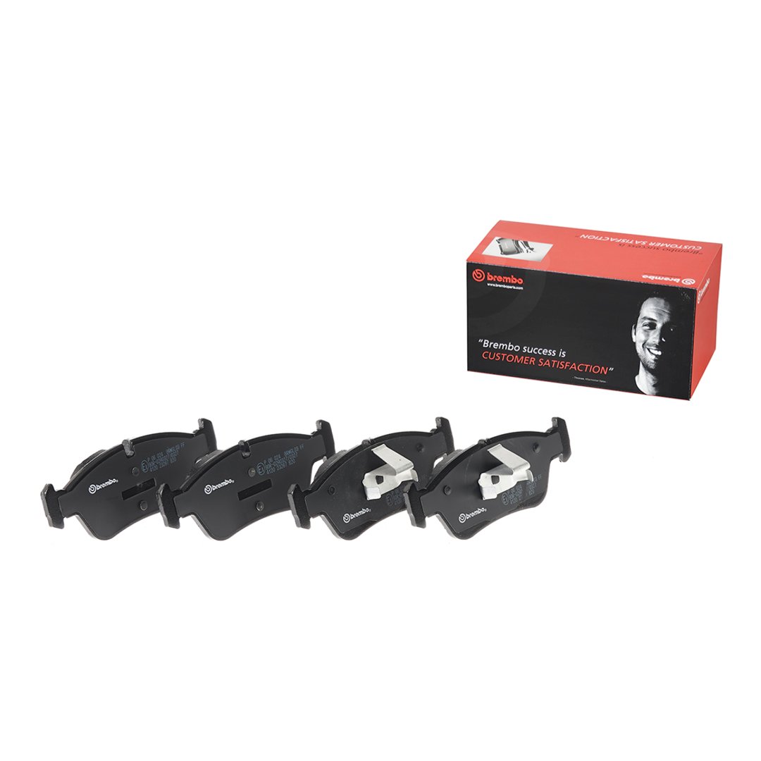 BREMBO Zestaw klocków hamulcowych, hamulce tarczowe P 06 024