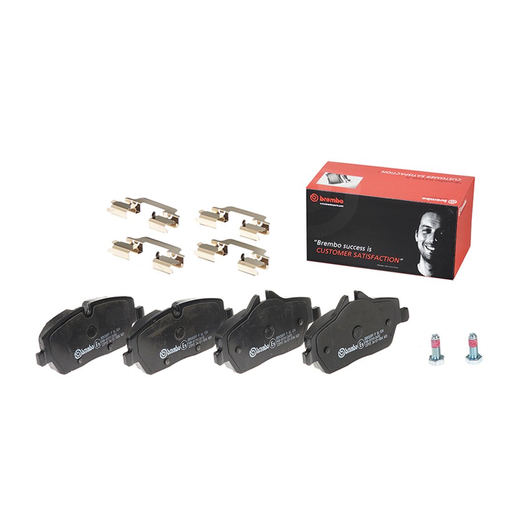 BREMBO Zestaw klocków hamulcowych, hamulce tarczowe P 06 034