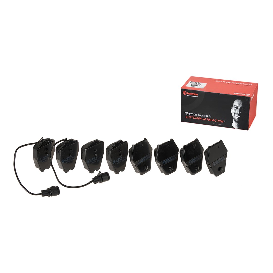 BREMBO Zestaw klocków hamulcowych, hamulce tarczowe P 85 054