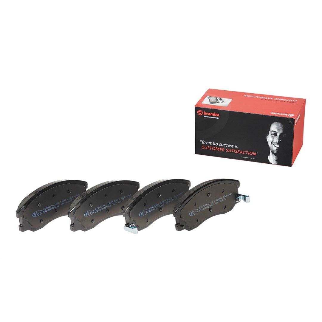 BREMBO Klocki hamulcowe - komplet P 10 003