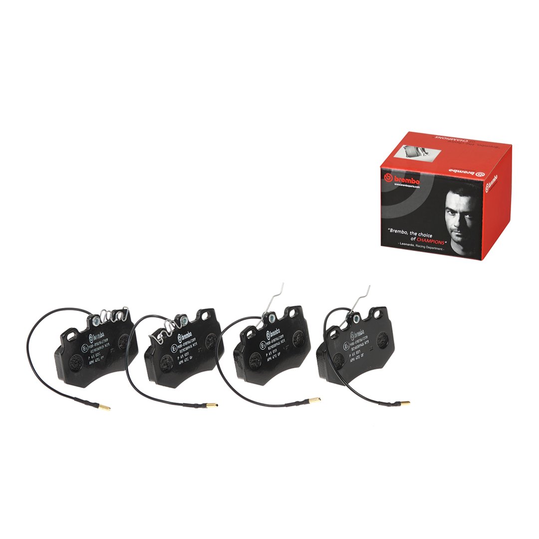BREMBO Zestaw klocków hamulcowych, hamulce tarczowe P 61 031