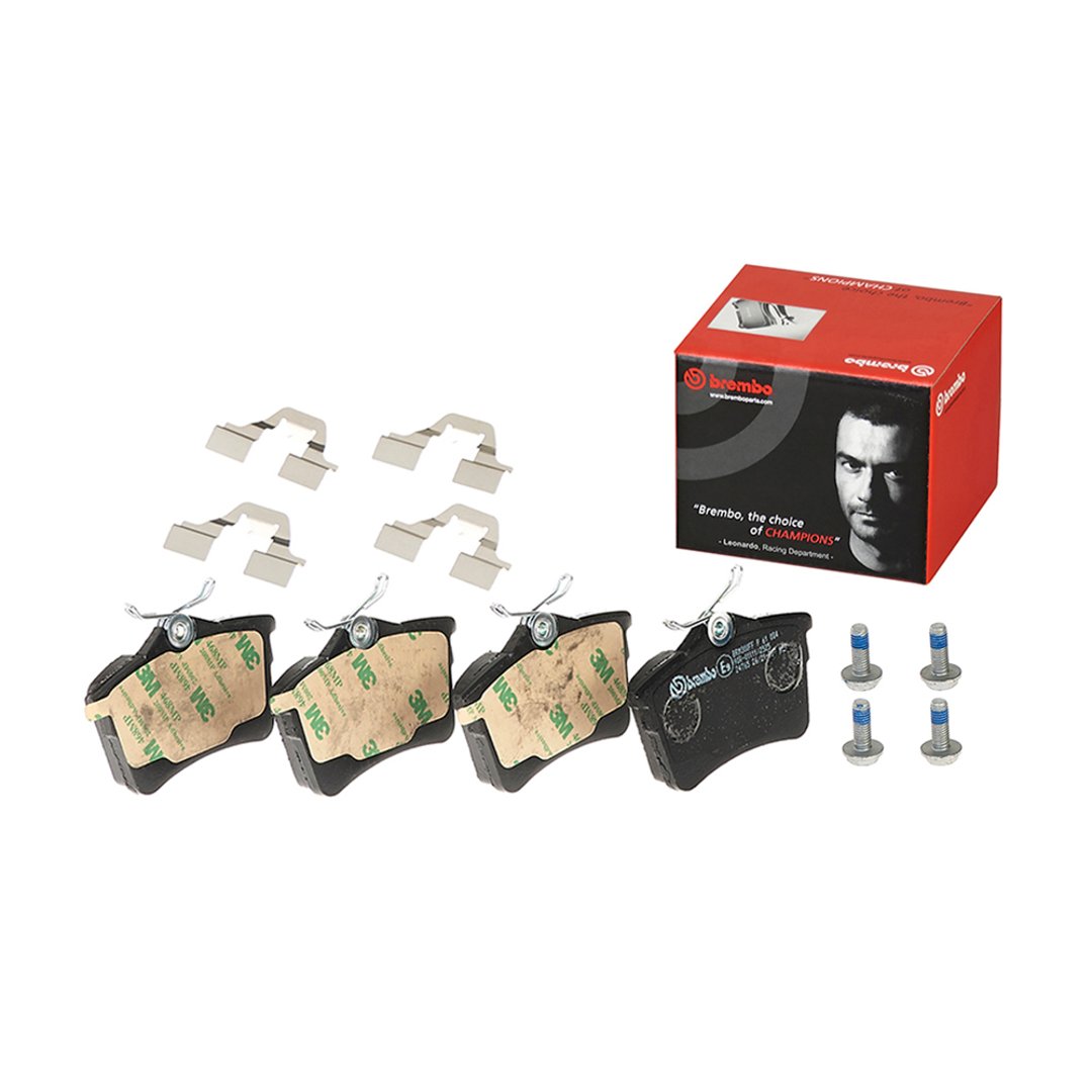 BREMBO Zestaw klocków hamulcowych, hamulce tarczowe P 61 084
