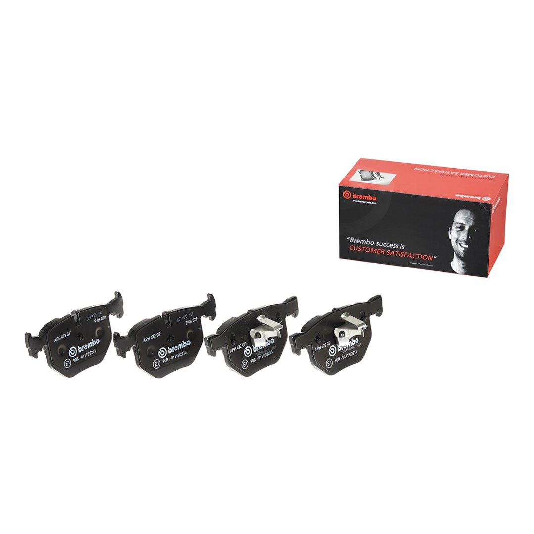 BREMBO Zestaw klocków hamulcowych, hamulce tarczowe P 06 029