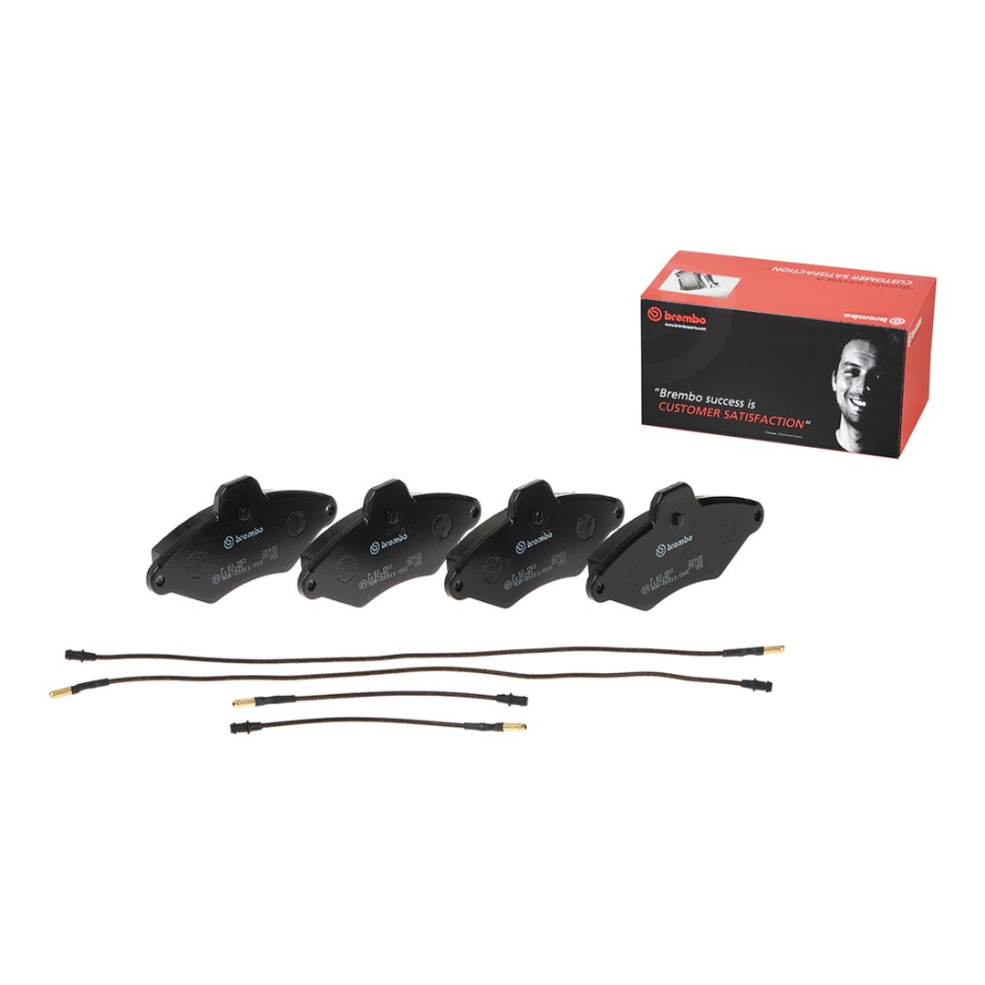 BREMBO Zestaw klocków hamulcowych, hamulce tarczowe P 61 052
