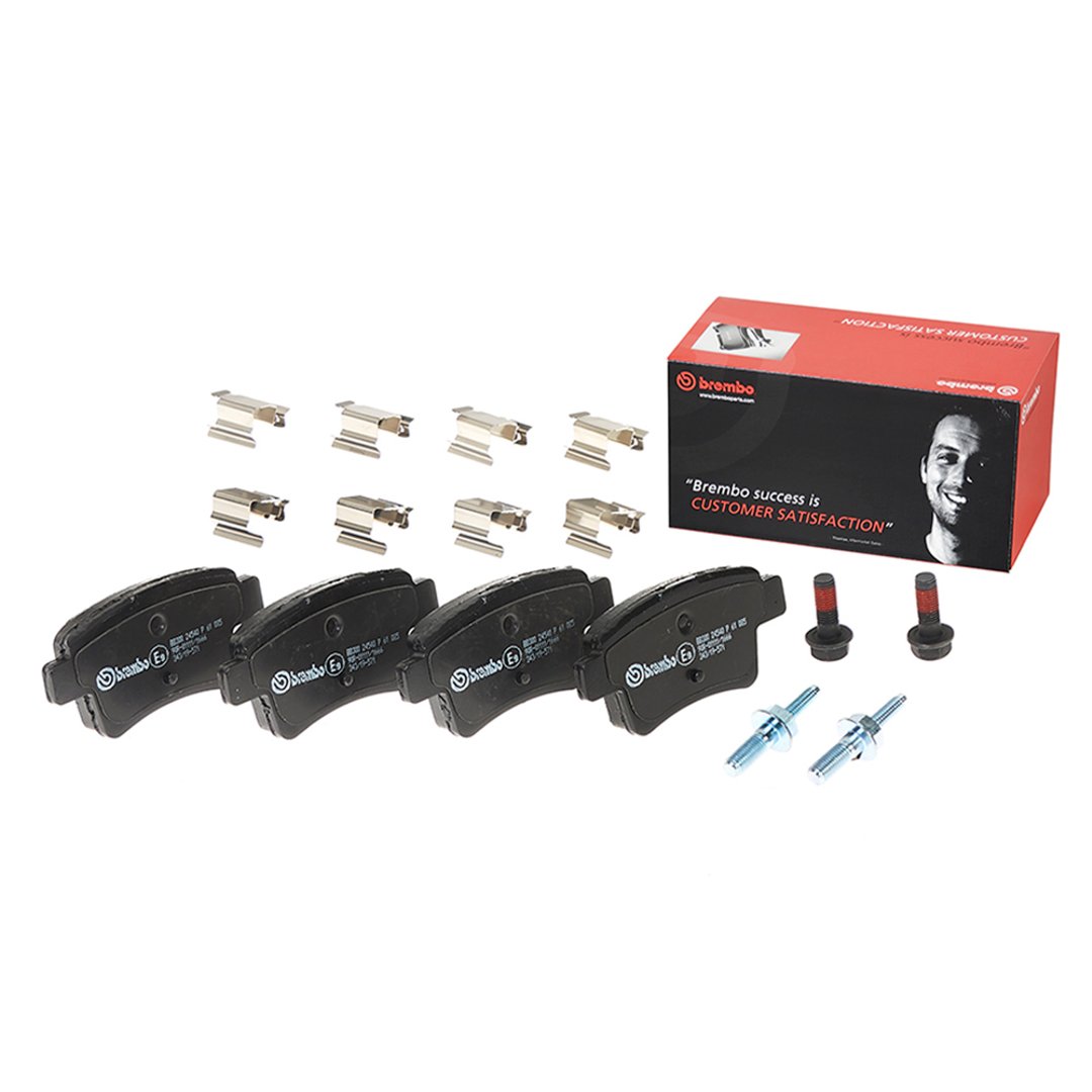 BREMBO Zestaw klocków hamulcowych, hamulce tarczowe P 61 085