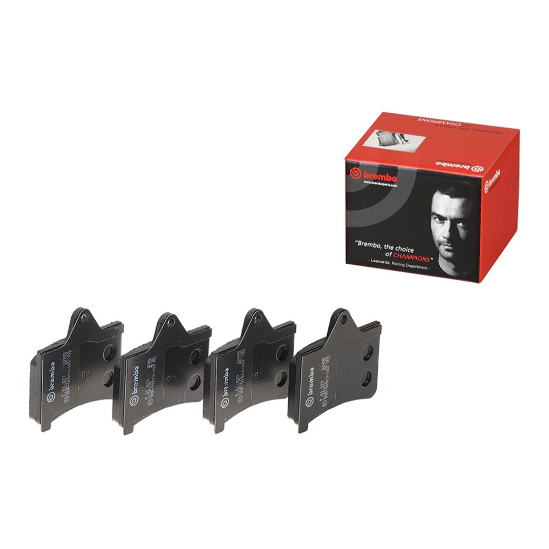 BREMBO Zestaw klocków hamulcowych, hamulce tarczowe P 61 073