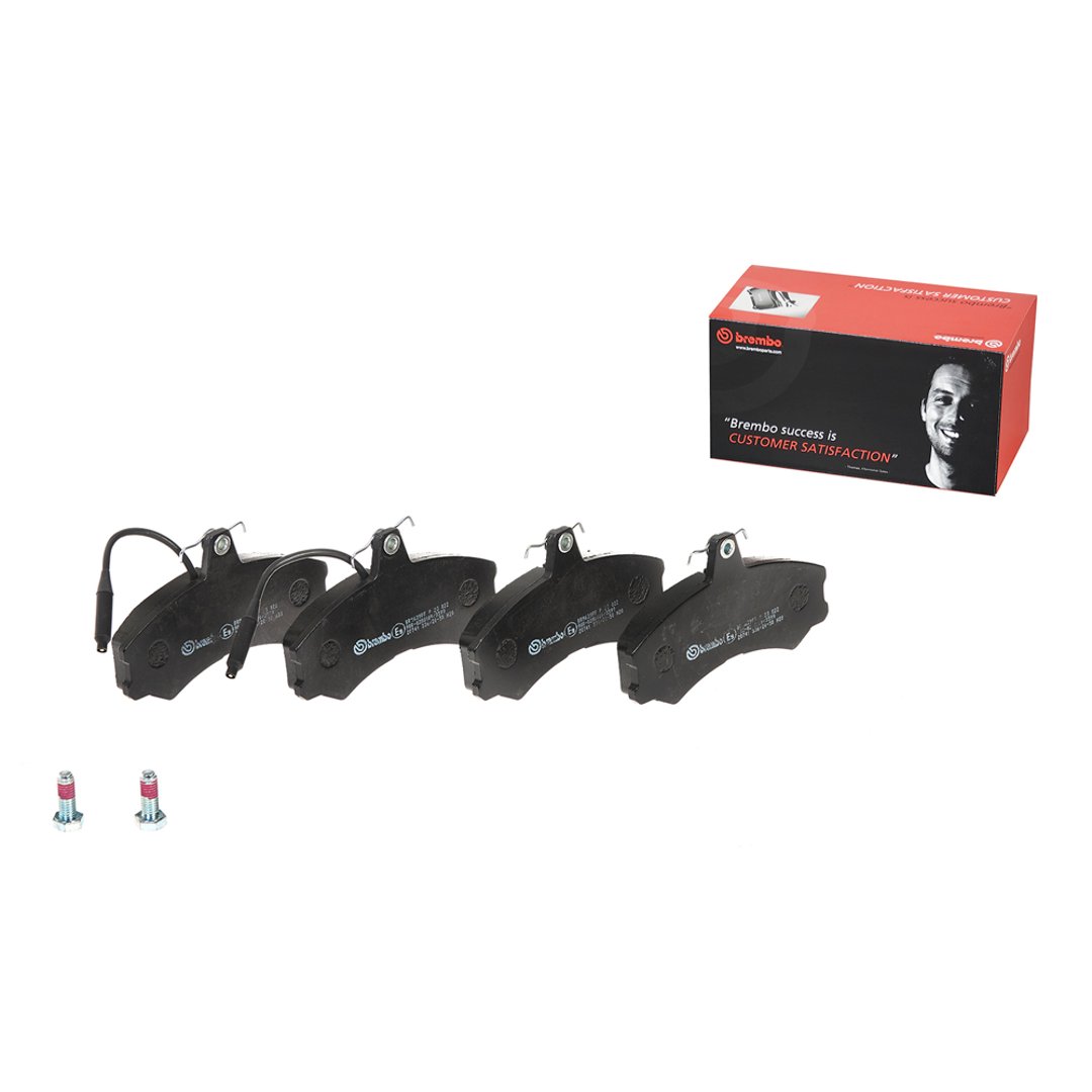 BREMBO Zestaw klocków hamulcowych, hamulce tarczowe P 23 022