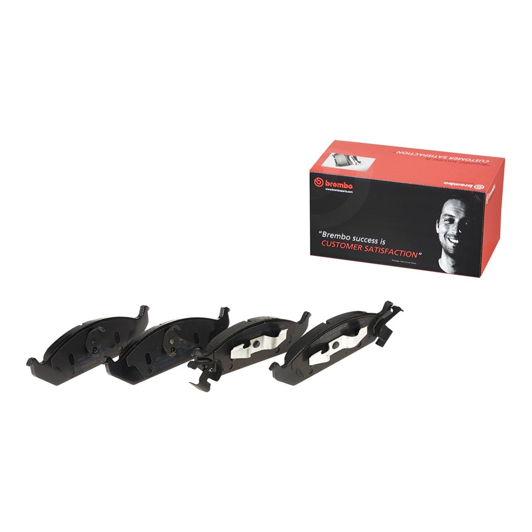 BREMBO Zestaw klocków hamulcowych, hamulce tarczowe P 11 011