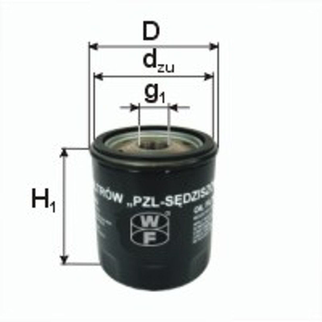 Filtr oleju PZL FILTERS PP21