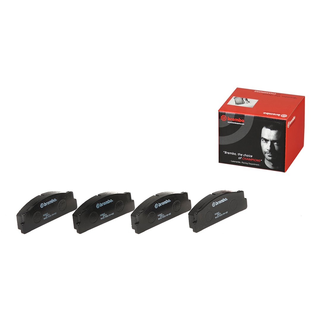 BREMBO Zestaw klocków hamulcowych, hamulce tarczowe P 23 003