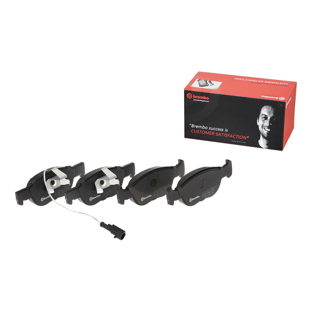 BREMBO Zestaw klocków hamulcowych, hamulce tarczowe P 23 057