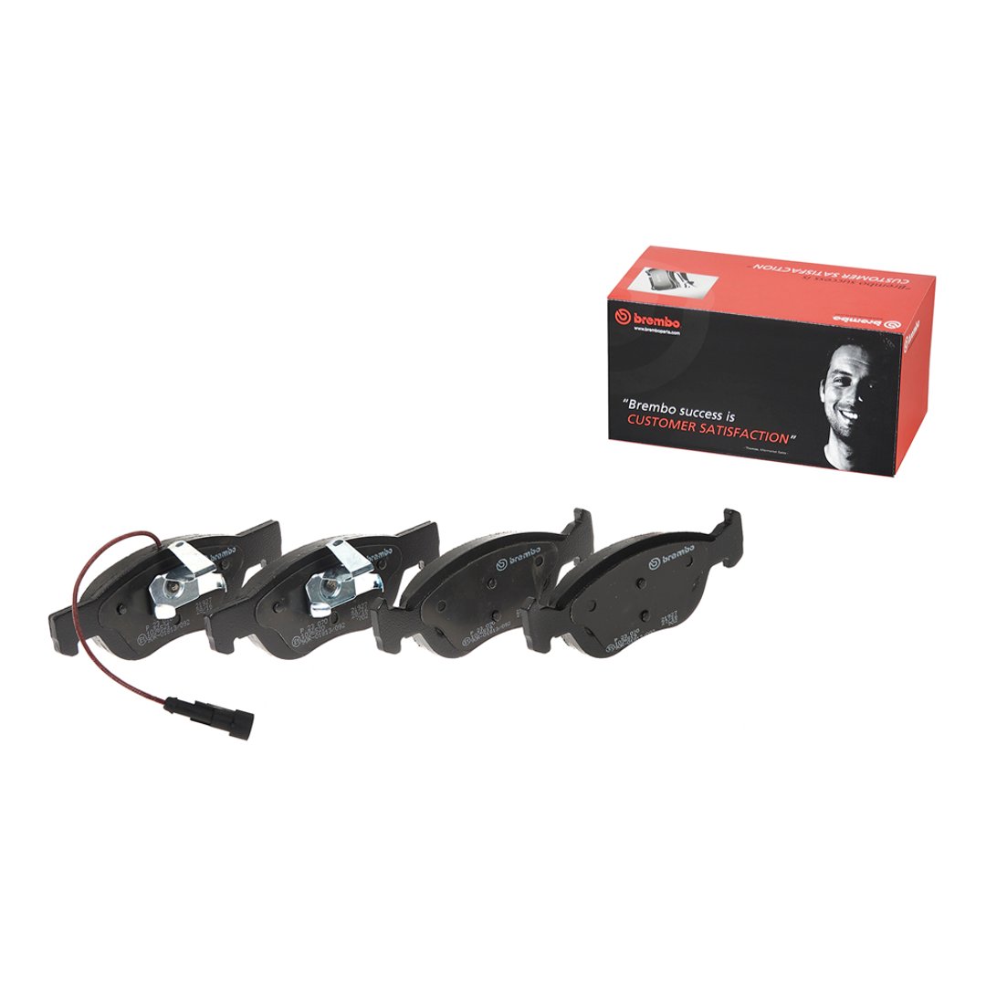 BREMBO Zestaw klocków hamulcowych, hamulce tarczowe P 23 070