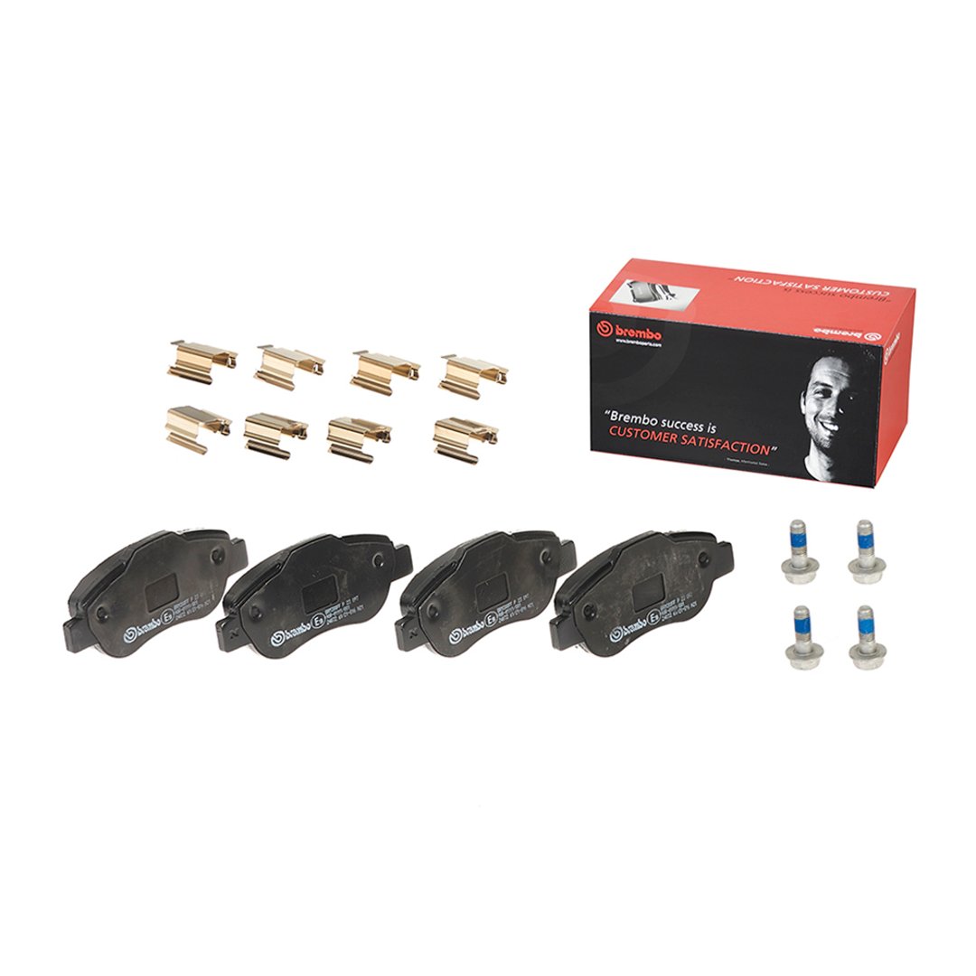 BREMBO Zestaw klocków hamulcowych, hamulce tarczowe P 23 097
