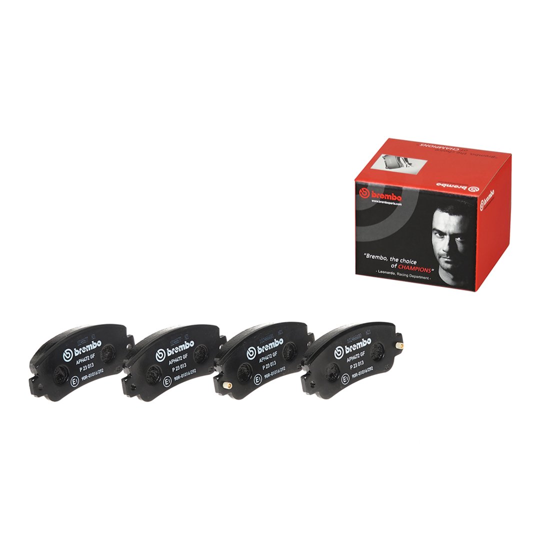BREMBO Zestaw klocków hamulcowych, hamulce tarczowe P 23 013