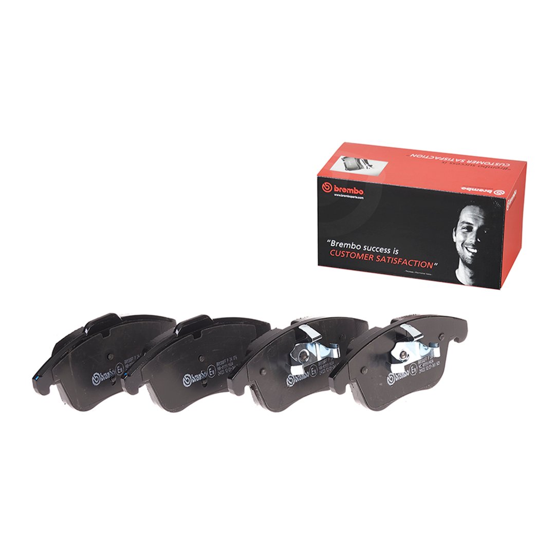 BREMBO Zestaw klocków hamulcowych, hamulce tarczowe P 24 076