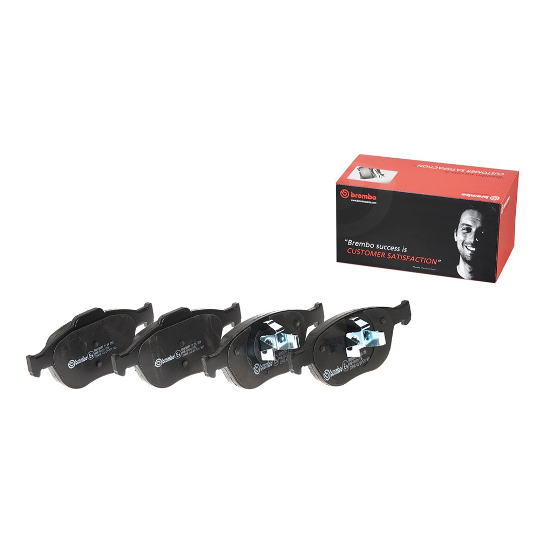 BREMBO Zestaw klocków hamulcowych, hamulce tarczowe P 24 058