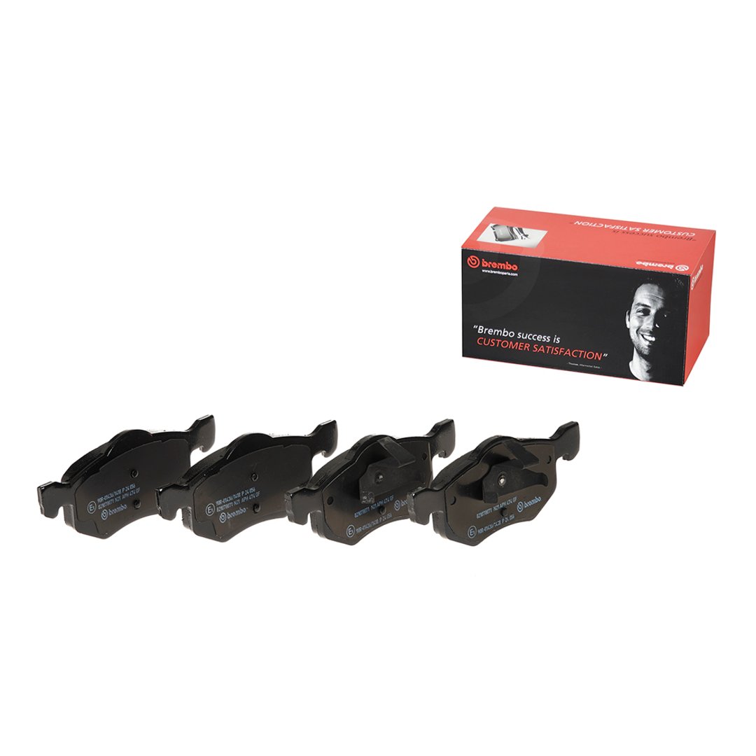 BREMBO Zestaw klocków hamulcowych, hamulce tarczowe P 24 056