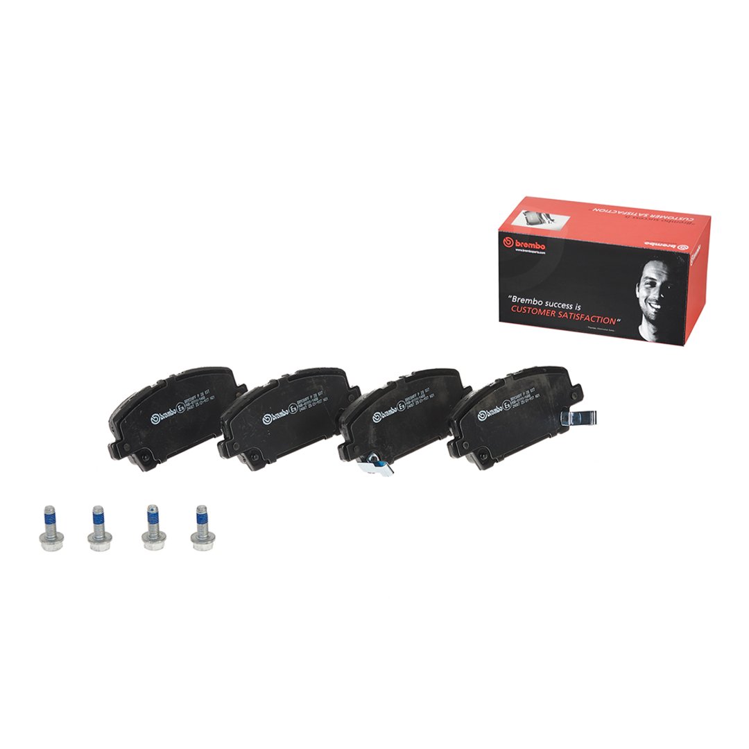 BREMBO Zestaw klocków hamulcowych, hamulce tarczowe P 28 037
