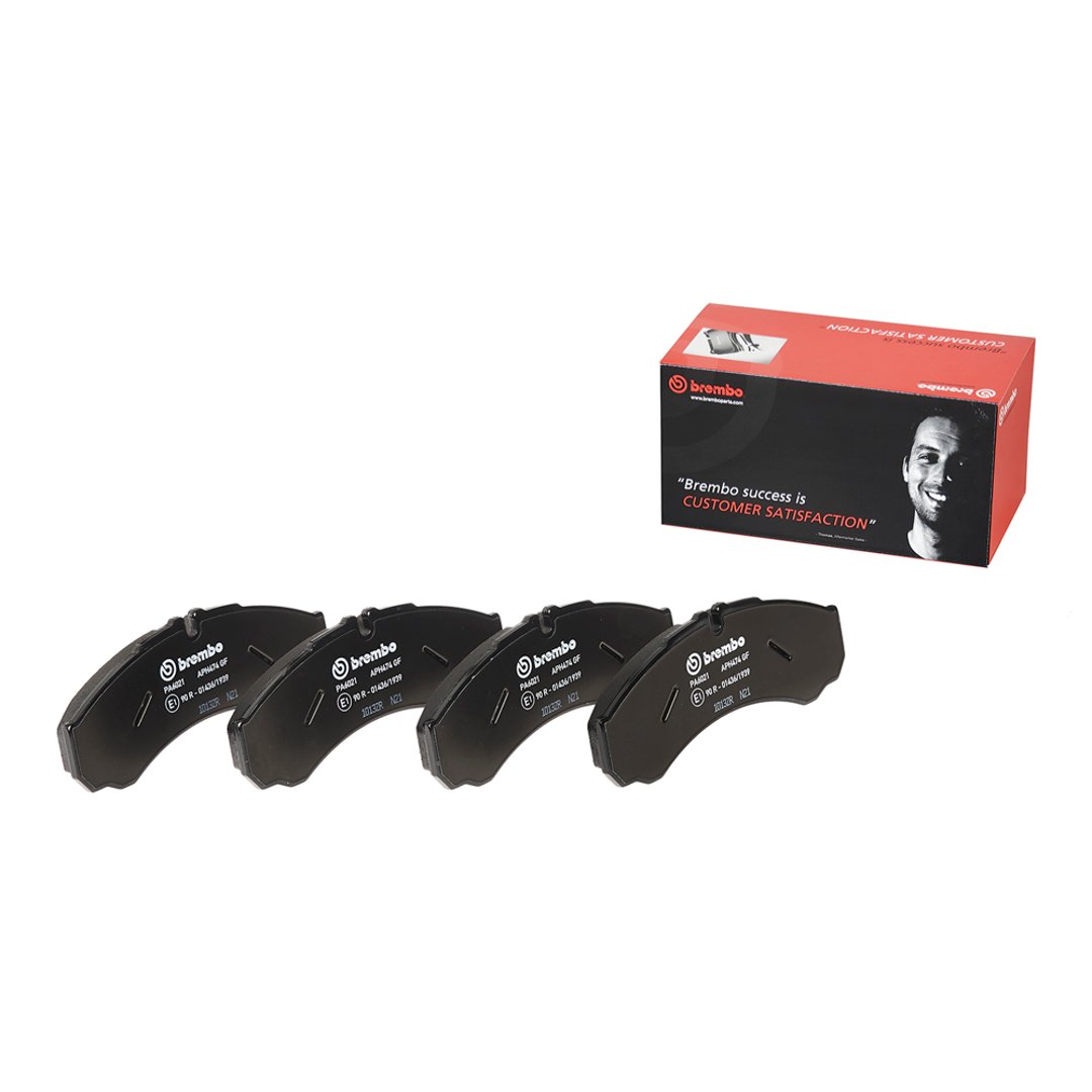 BREMBO Zestaw klocków hamulcowych, hamulce tarczowe P A6 021