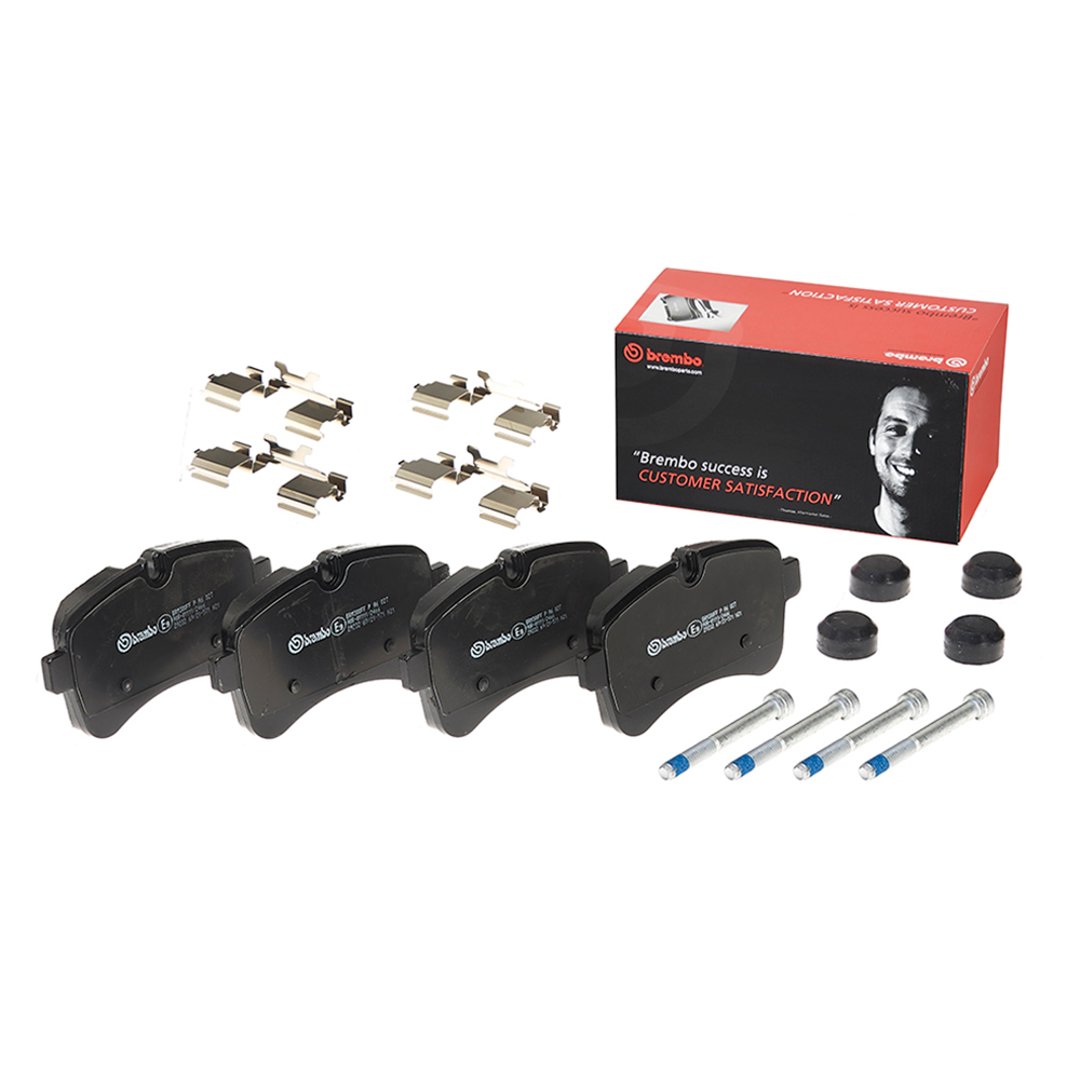 BREMBO Zestaw klocków hamulcowych, hamulce tarczowe P A6 027