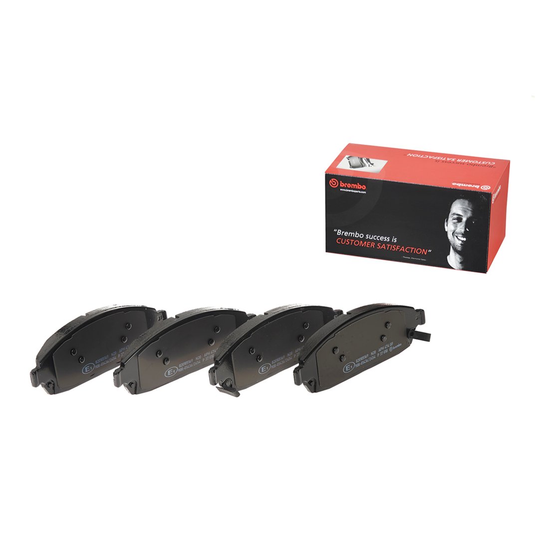 BREMBO Zestaw klocków hamulcowych, hamulce tarczowe P 37 010