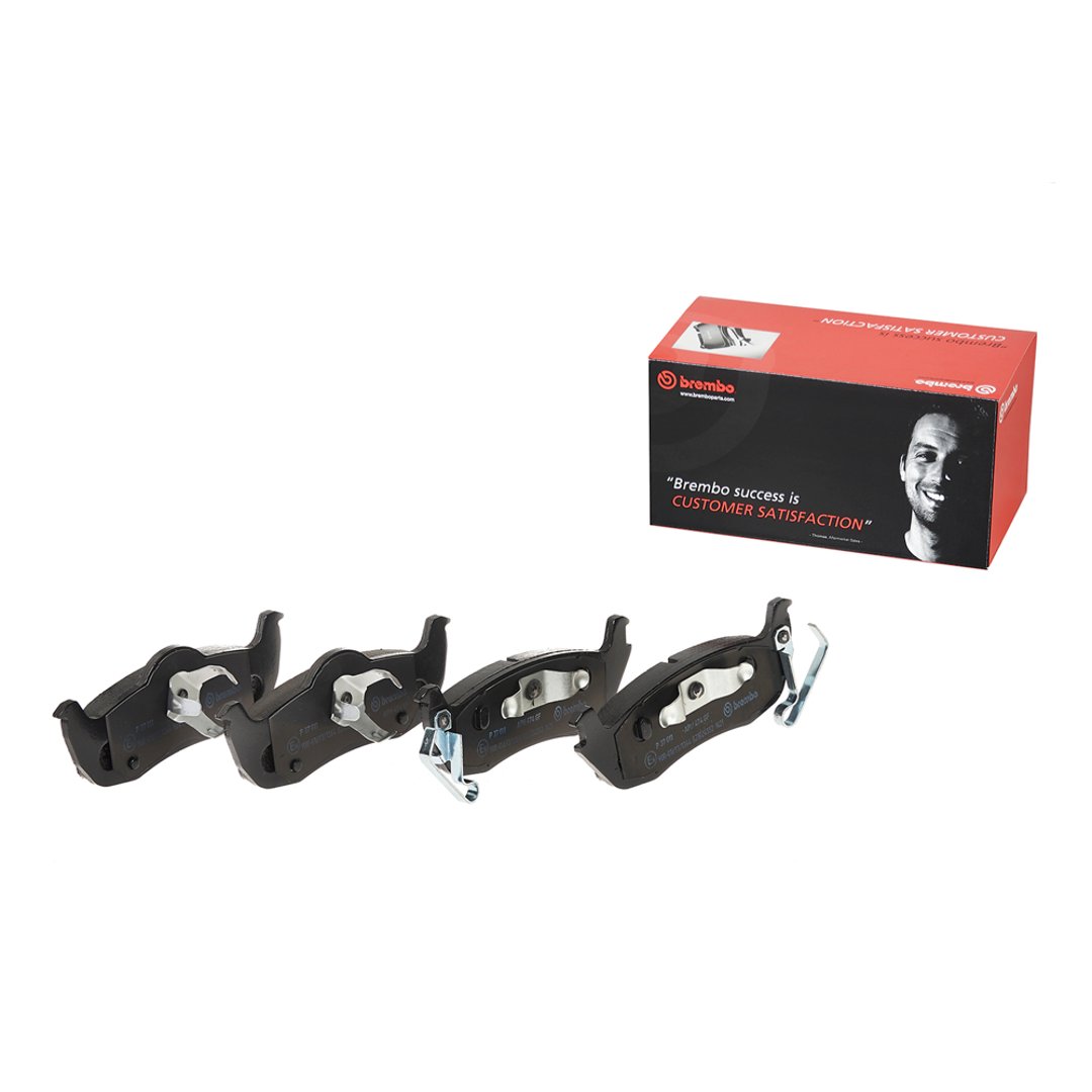 BREMBO Zestaw klocków hamulcowych, hamulce tarczowe P 37 011