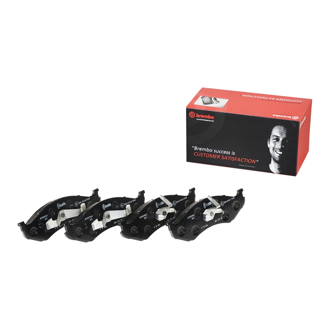BREMBO Zestaw klocków hamulcowych, hamulce tarczowe P 37 004
