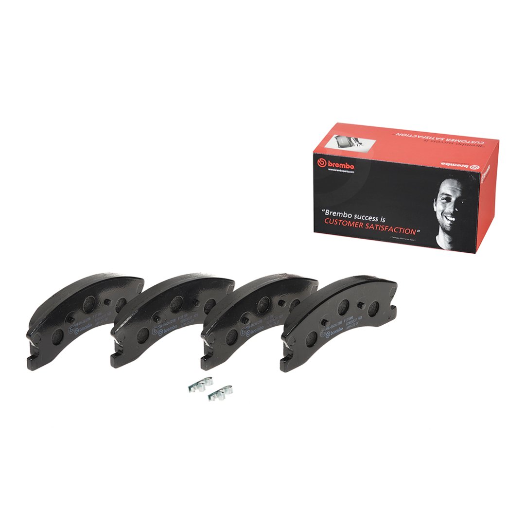 BREMBO Zestaw klocków hamulcowych, hamulce tarczowe P 37 008