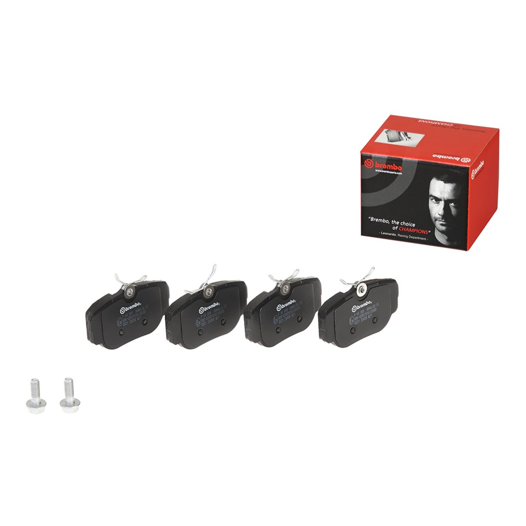 BREMBO Zestaw klocków hamulcowych, hamulce tarczowe P 44 009