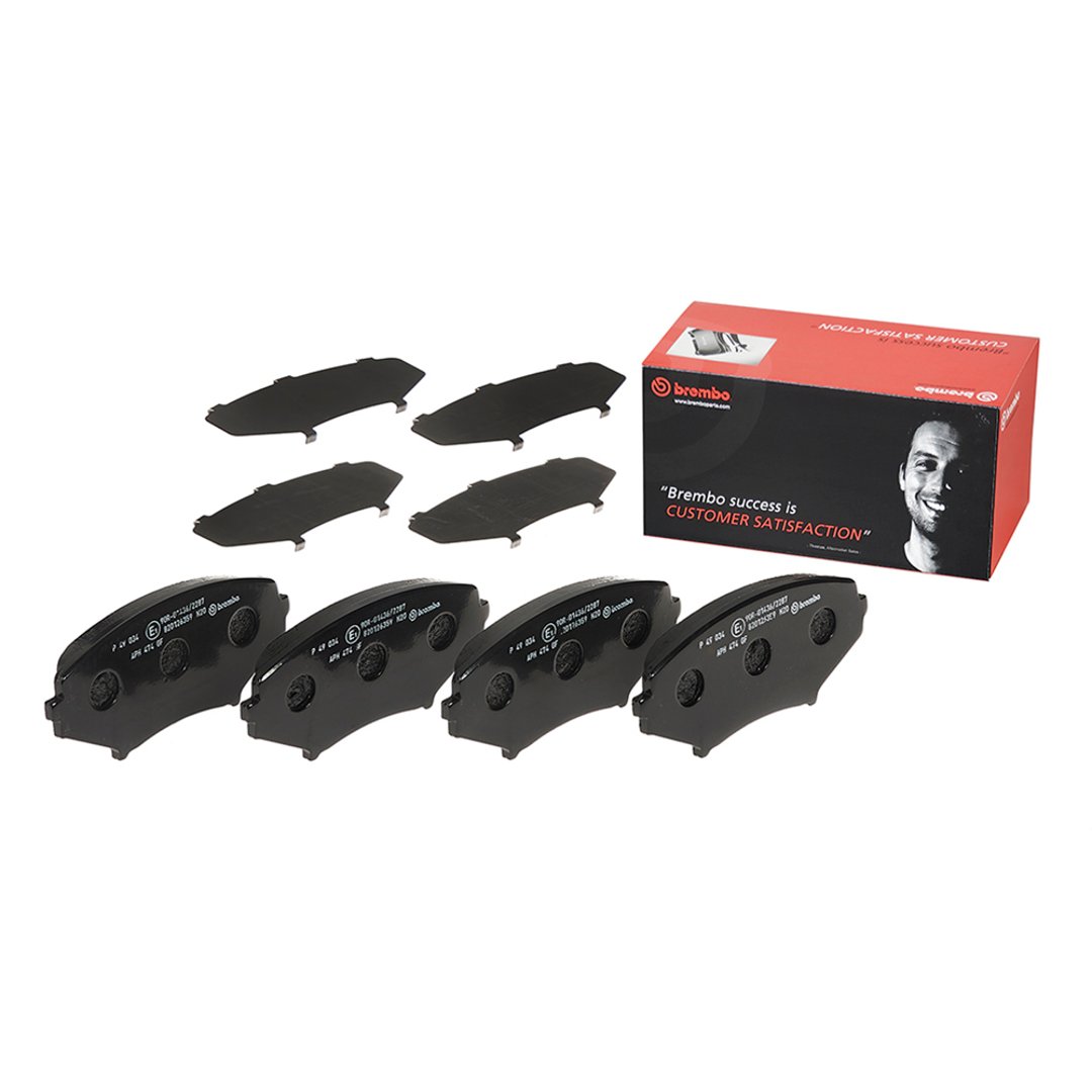 Brembo Zestaw klocków hamulcowych, hamulce tarczowe P 49 034