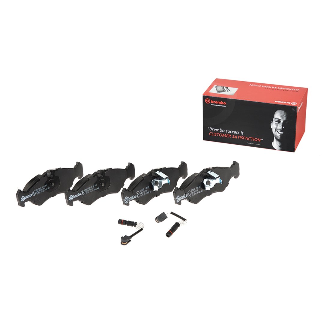 BREMBO Zestaw klocków hamulcowych, hamulce tarczowe P 50 081