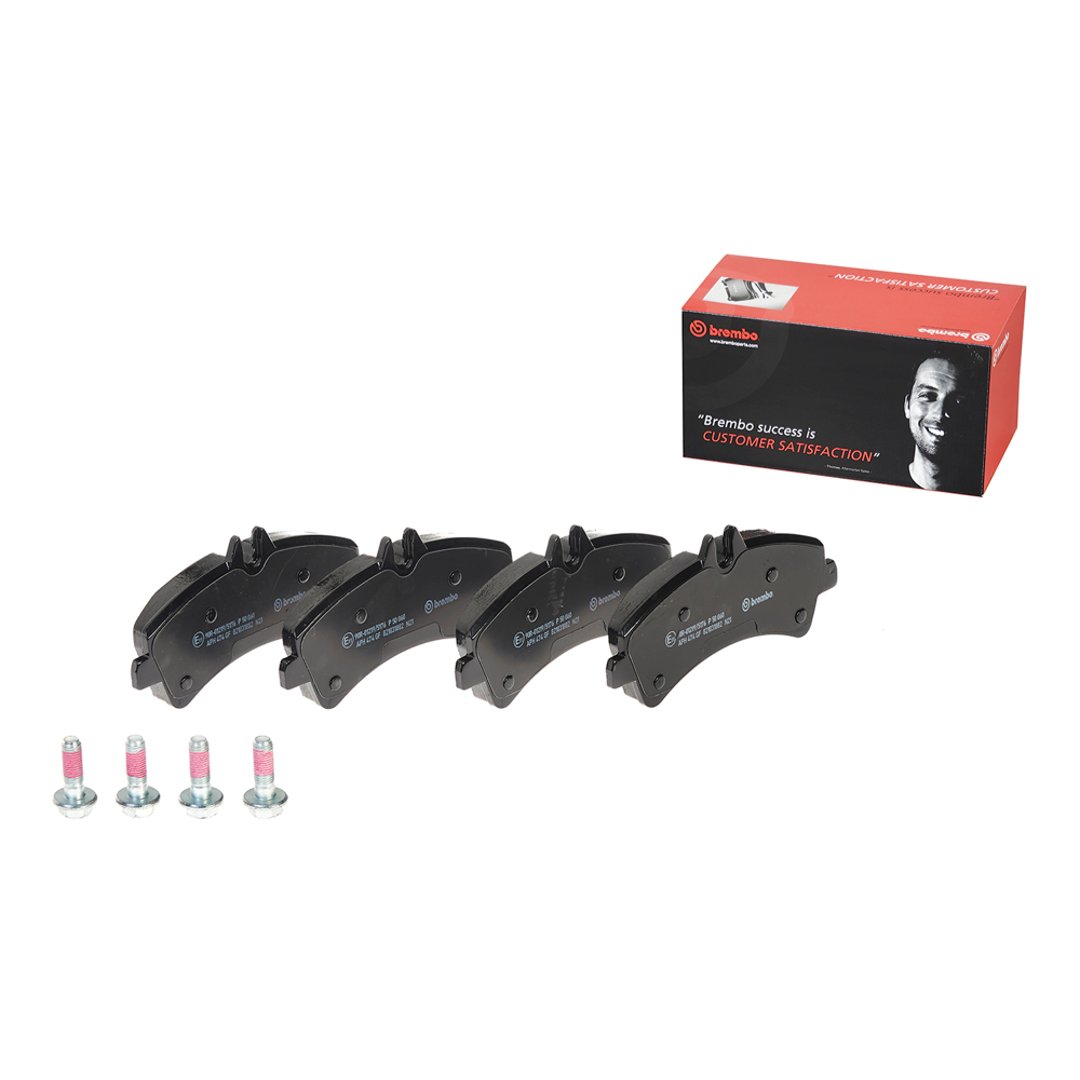 BREMBO Zestaw klocków hamulcowych, hamulce tarczowe P 50 060
