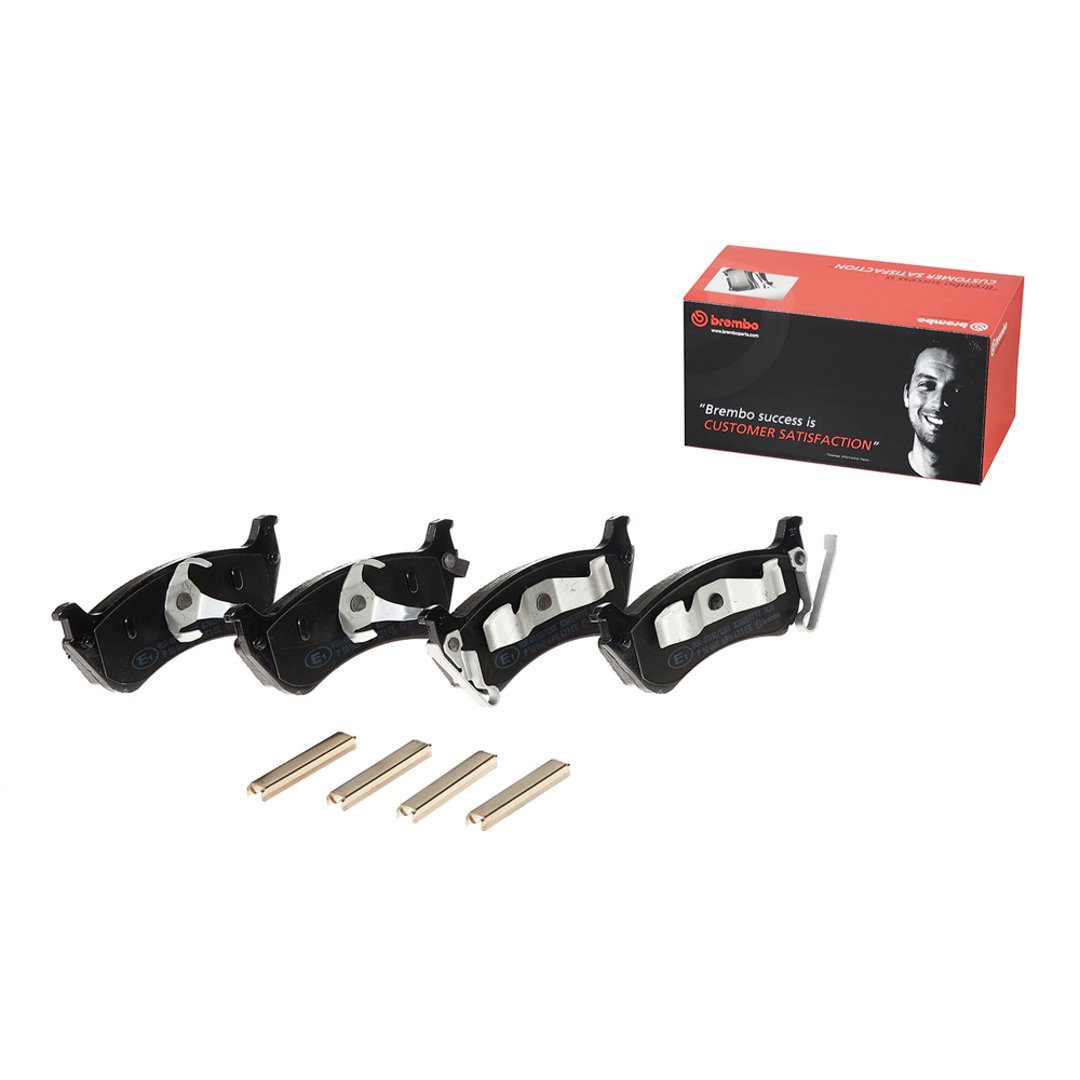 BREMBO Zestaw klocków hamulcowych, hamulce tarczowe P 50 040