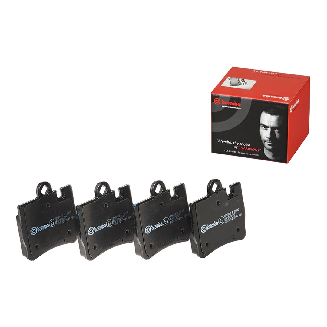 BREMBO Zestaw klocków hamulcowych, hamulce tarczowe P 50 042