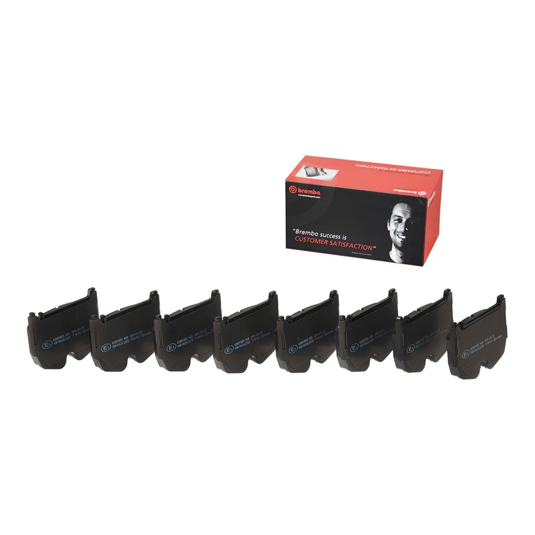 BREMBO Zestaw klocków hamulcowych, hamulce tarczowe P 50 062