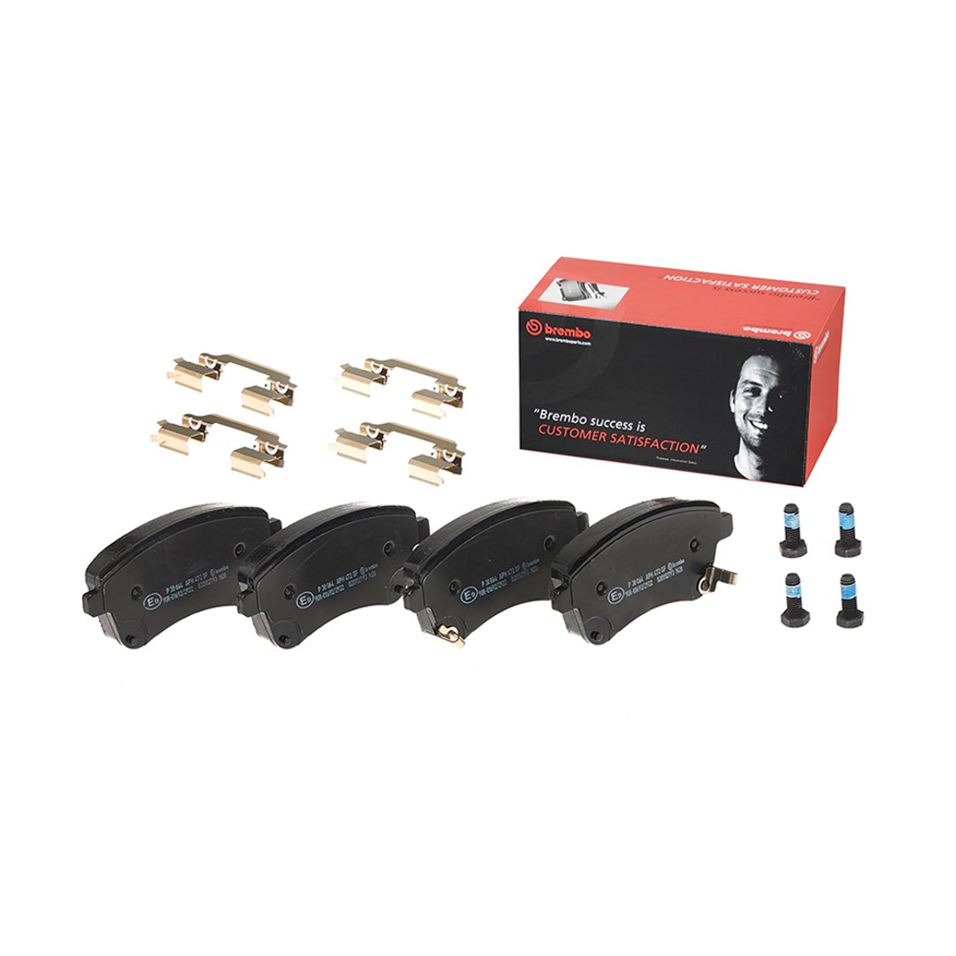 BREMBO Zestaw klocków hamulcowych, hamulce tarczowe P 30 064