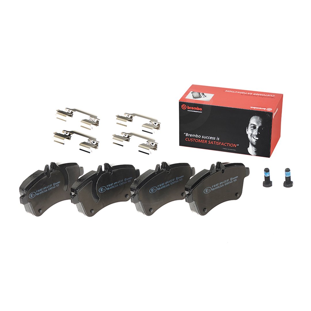 BREMBO Zestaw klocków hamulcowych, hamulce tarczowe P 50 057