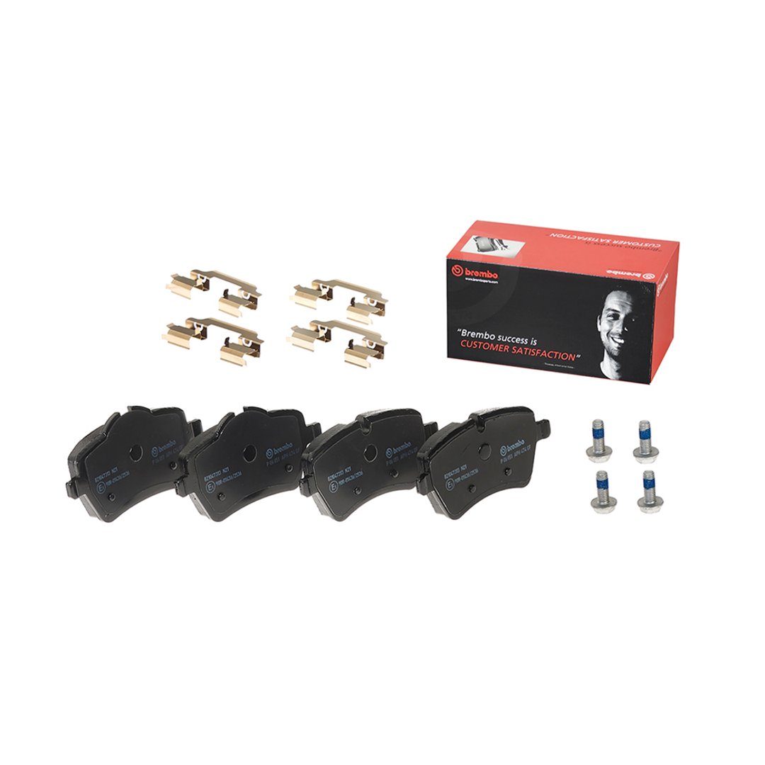 BREMBO Zestaw klocków hamulcowych, hamulce tarczowe P 06 051