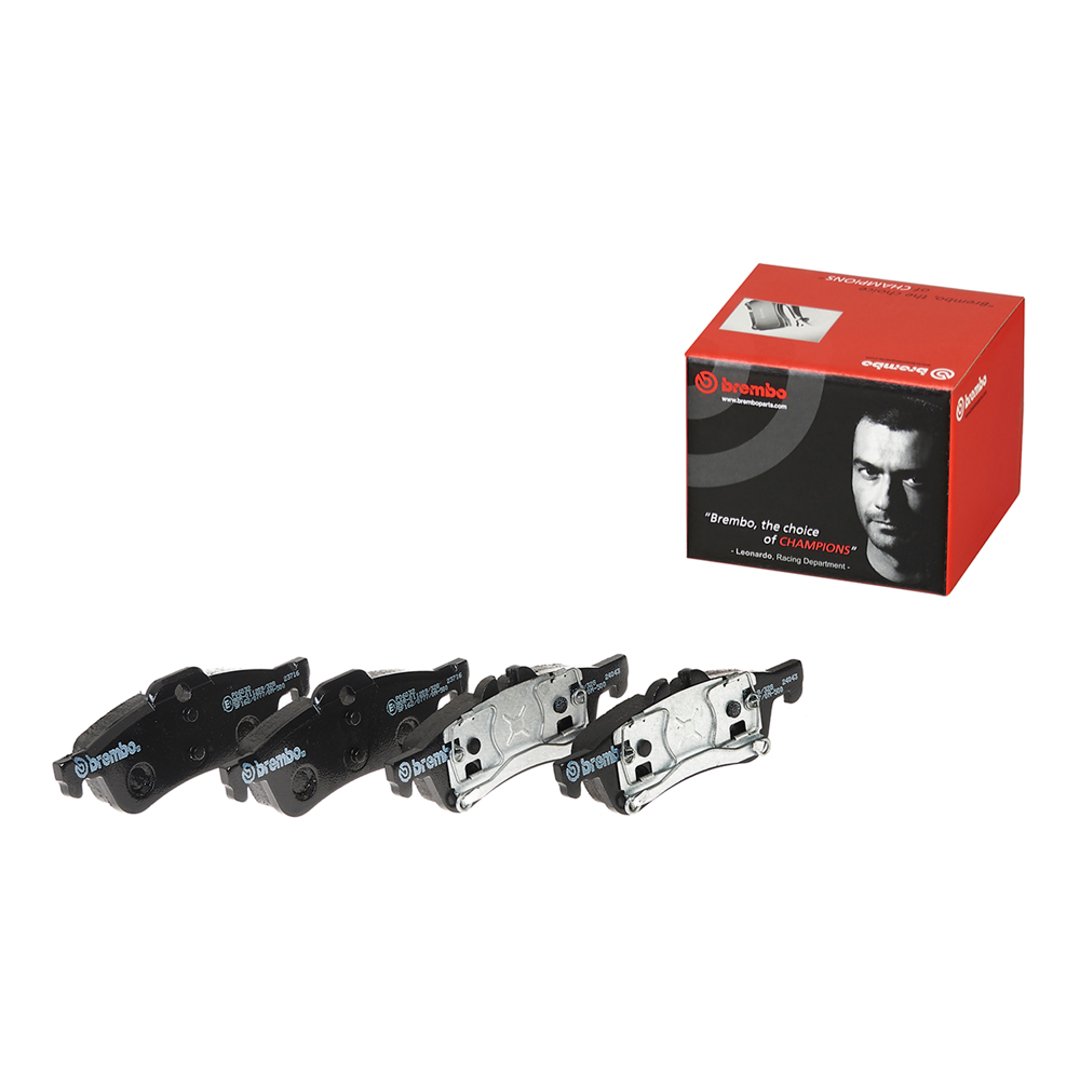BREMBO Zestaw klocków hamulcowych, hamulce tarczowe P 06 032
