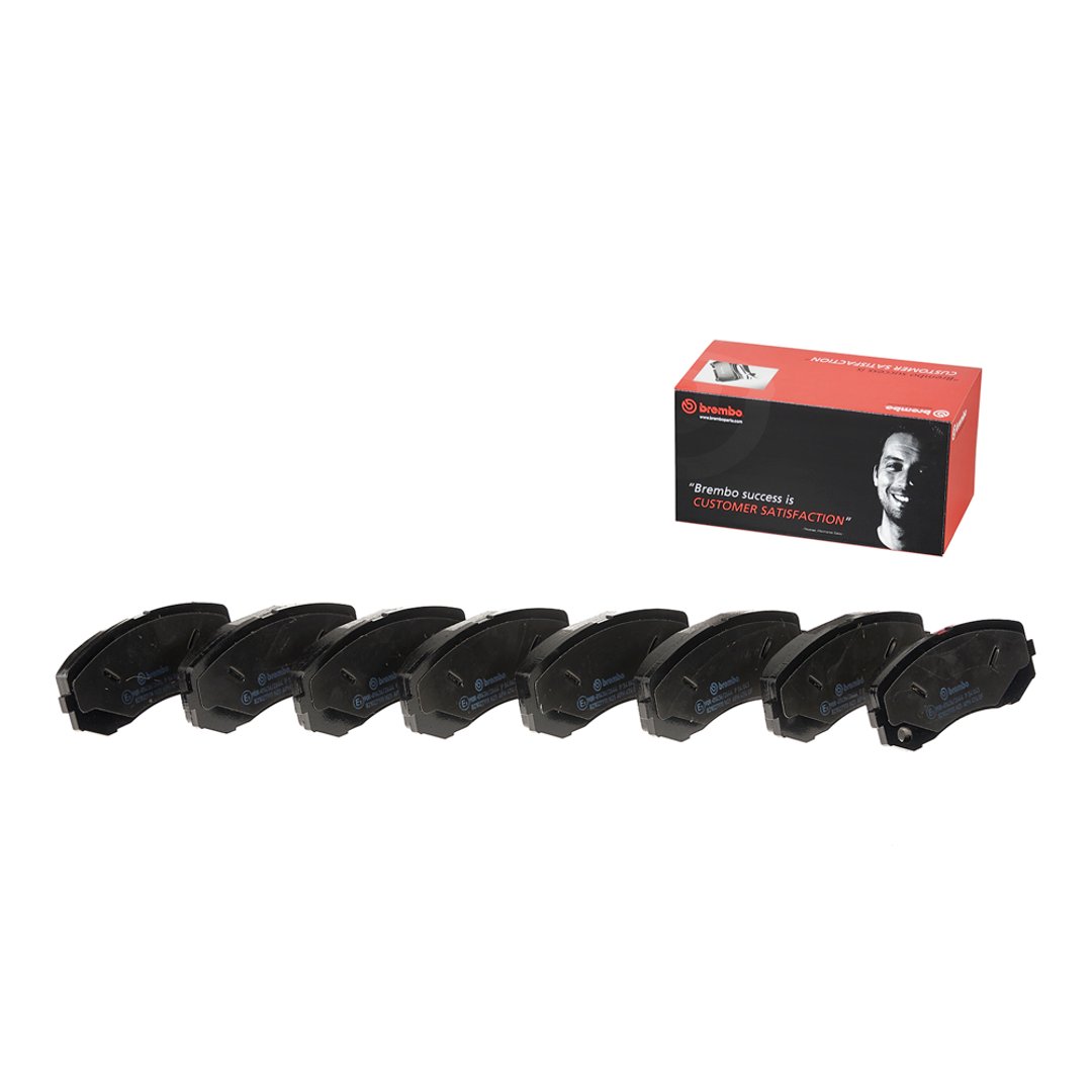 BREMBO Zestaw klocków hamulcowych, hamulce tarczowe P 54 043