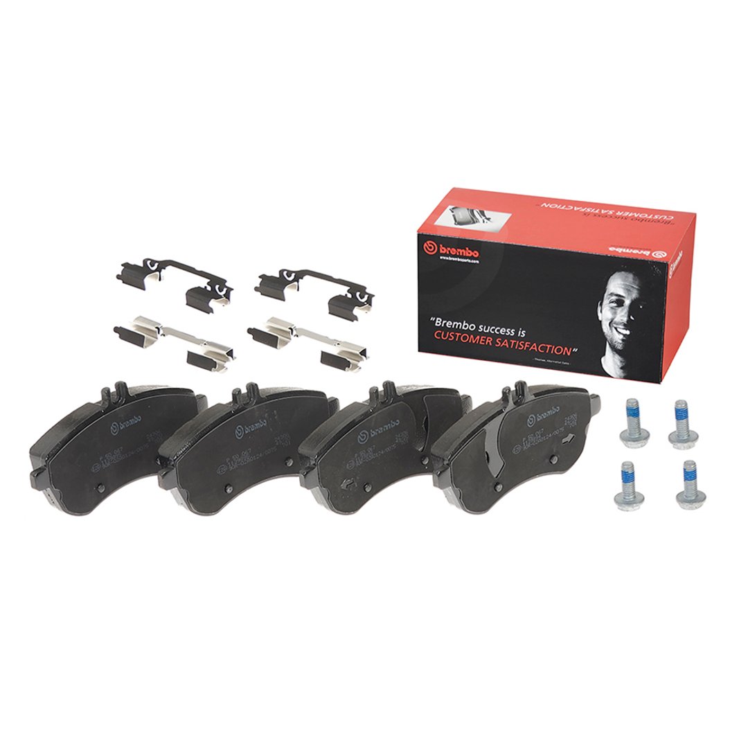 BREMBO Zestaw klocków hamulcowych, hamulce tarczowe P 50 067