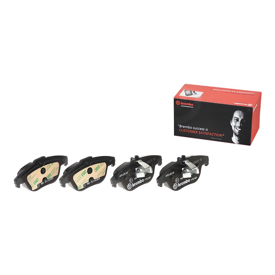 BREMBO Zestaw klocków hamulcowych, hamulce tarczowe P 50 068