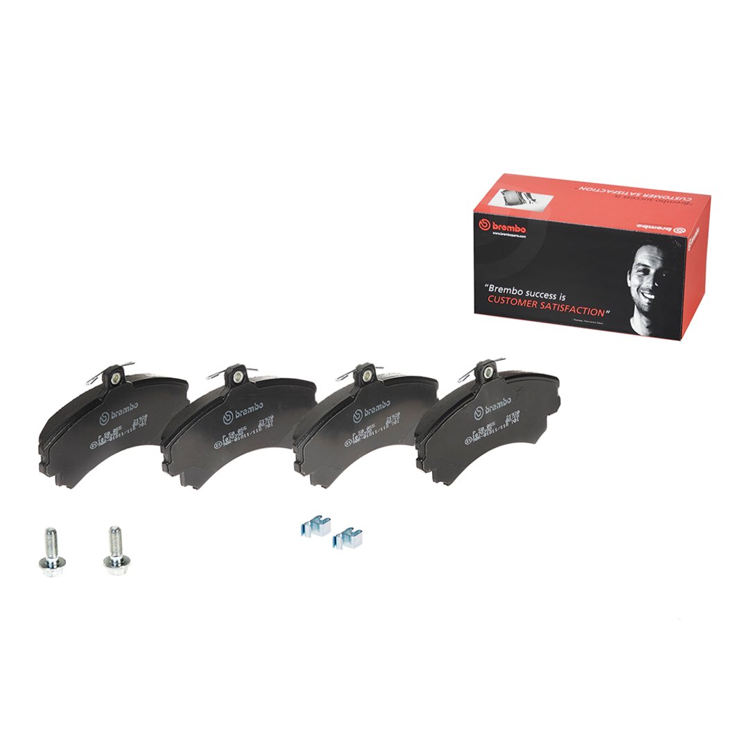 BREMBO Zestaw klocków hamulcowych, hamulce tarczowe P 50 055