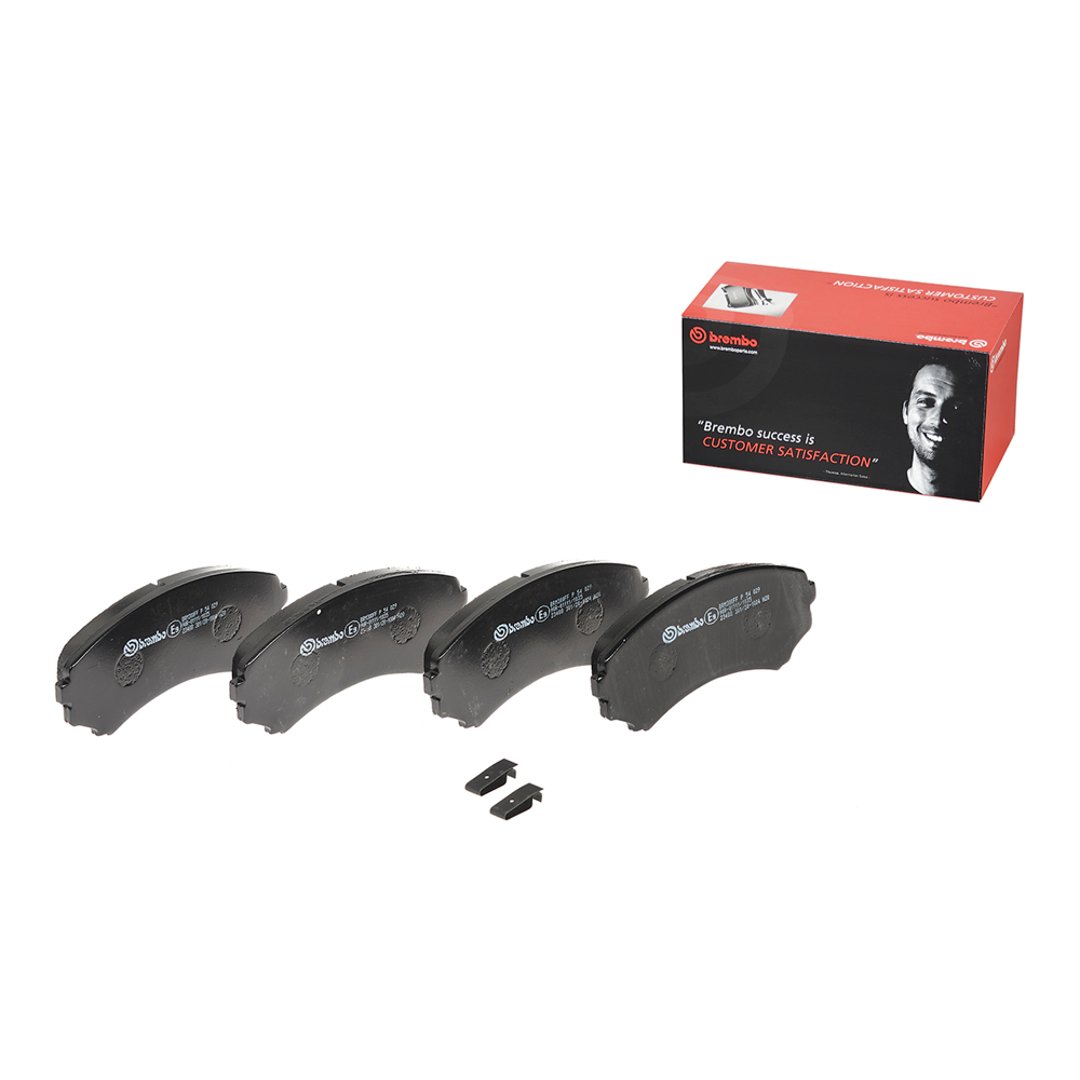 BREMBO Zestaw klocków hamulcowych, hamulce tarczowe P 54 029