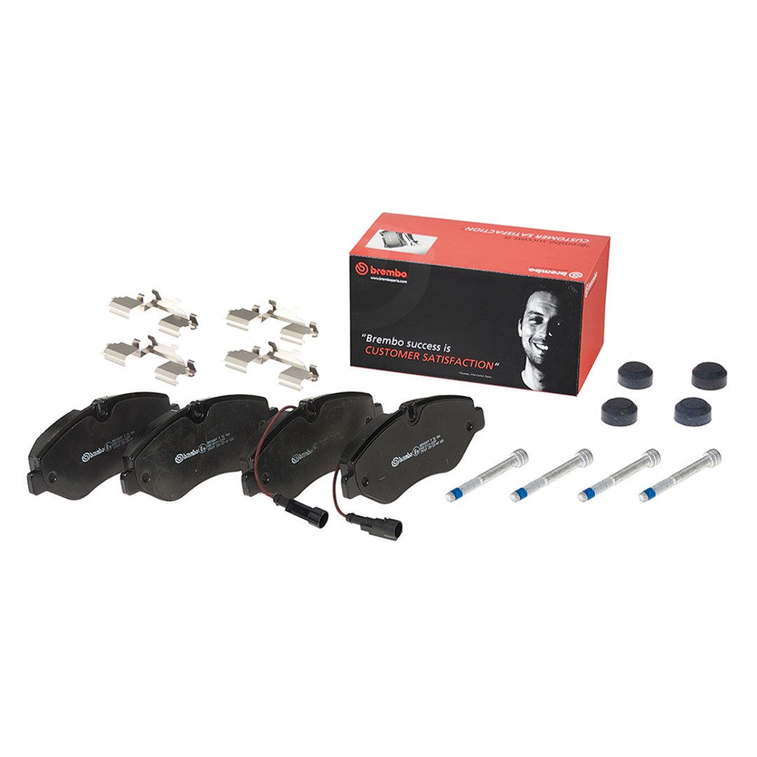 BREMBO Zestaw klocków hamulcowych, hamulce tarczowe P 56 066