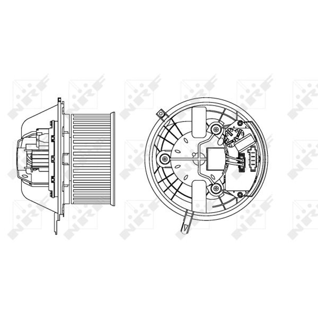 NRF Wentylator wewnętrzny 34169 34169