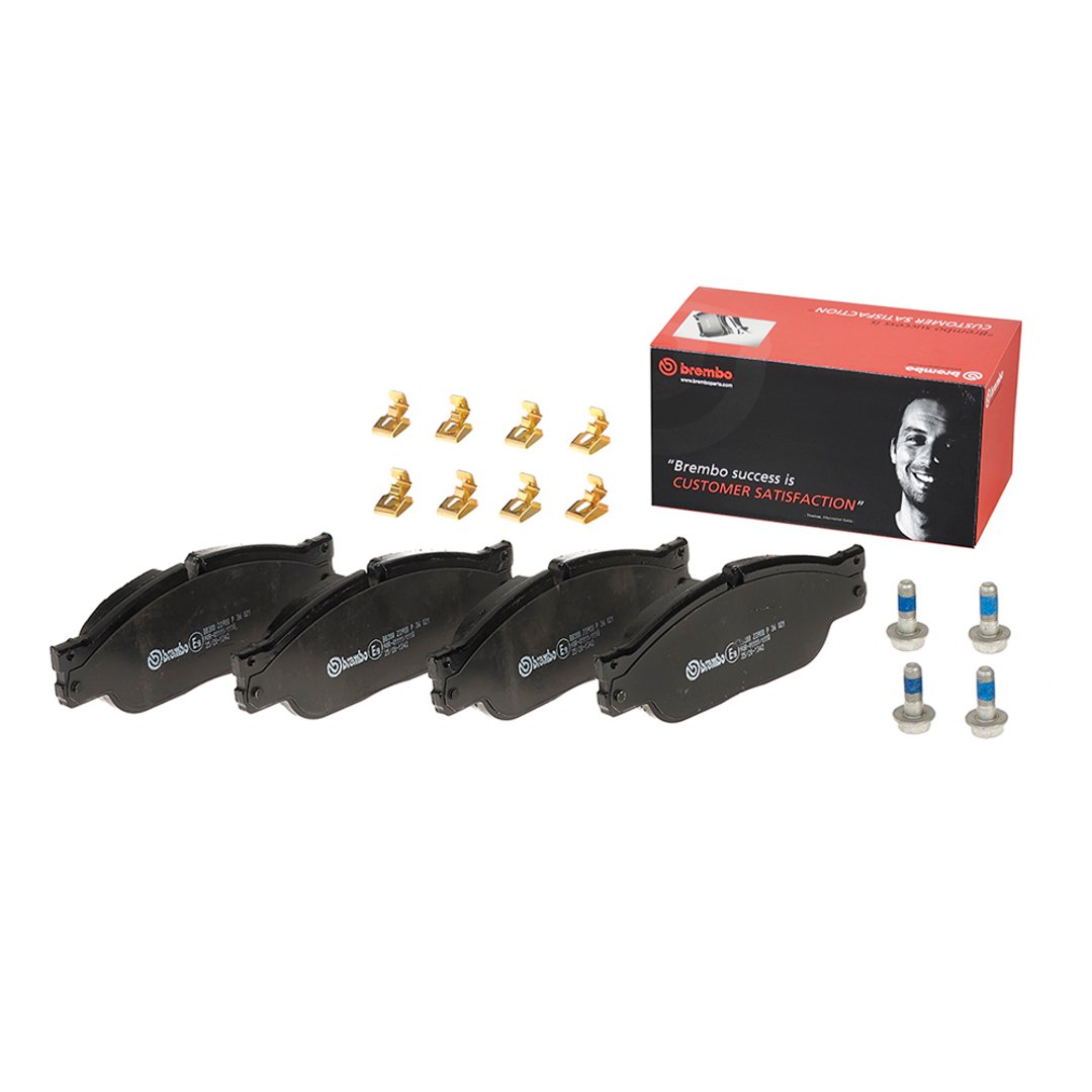 BREMBO Zestaw klocków hamulcowych, hamulce tarczowe P 36 021
