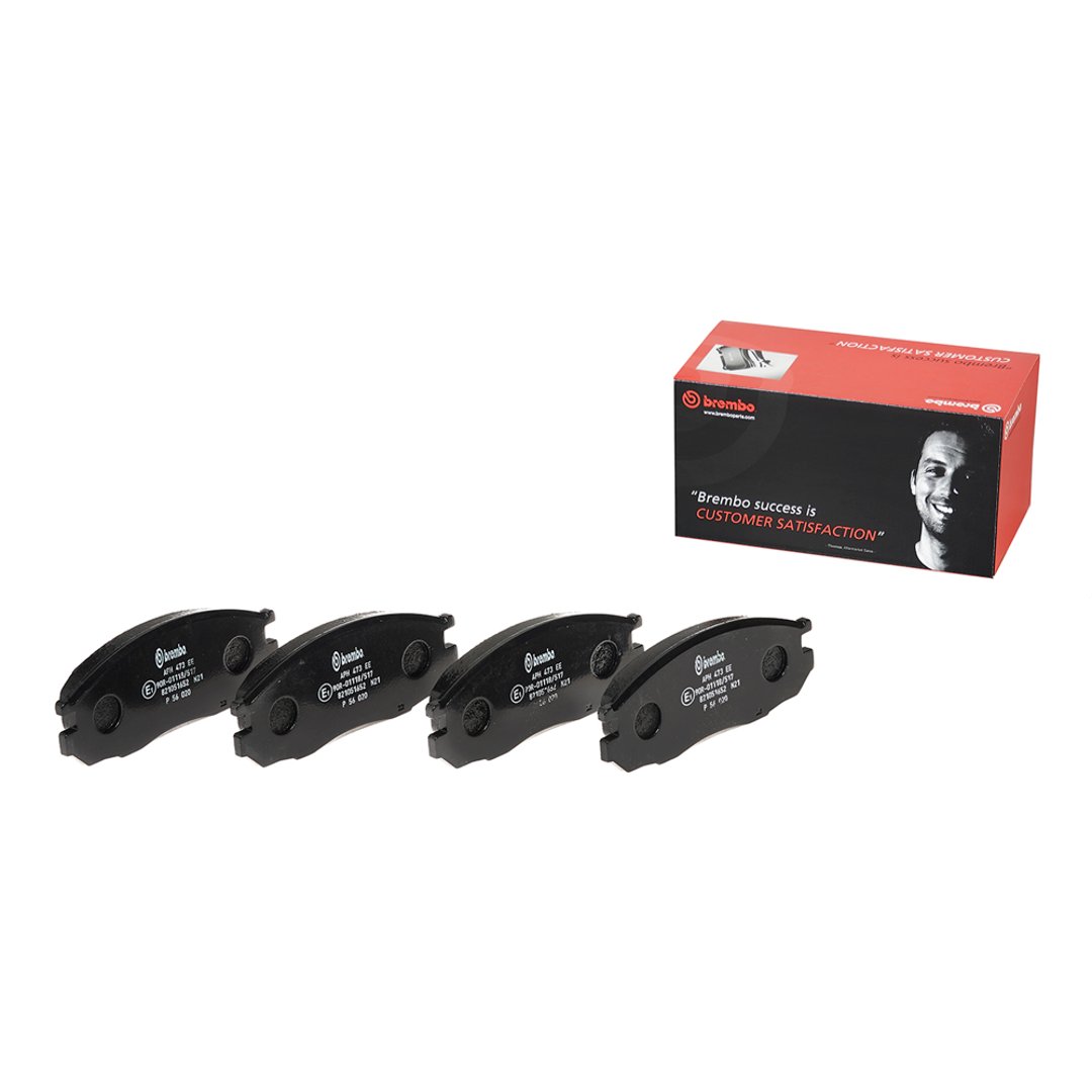 BREMBO Zestaw klocków hamulcowych, hamulce tarczowe P 56 020