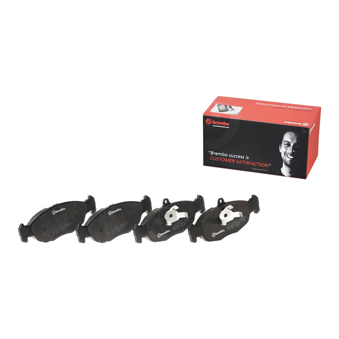 BREMBO Zestaw klocków hamulcowych, hamulce tarczowe P 59 011